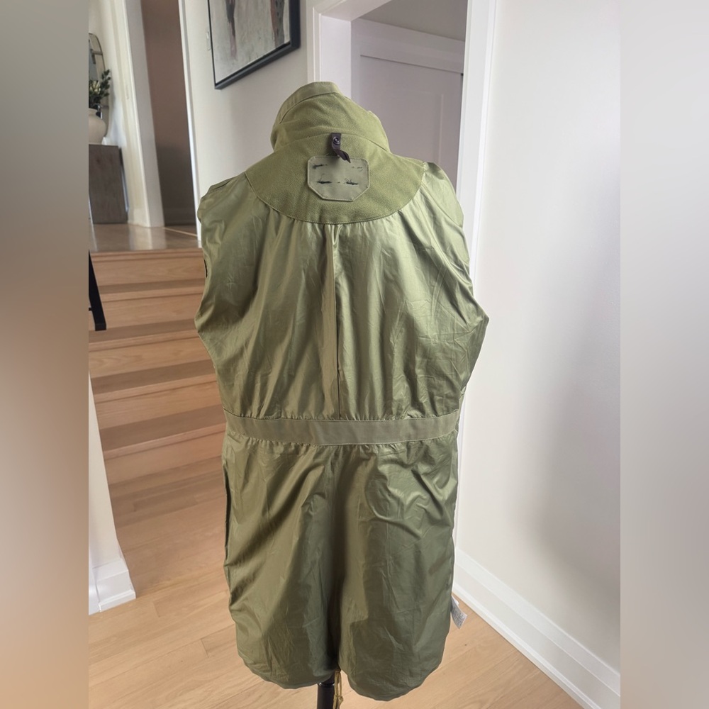 Patagonia Olive Green Waterproof Parka Jacket Size L/XL - Picture 6 of 12